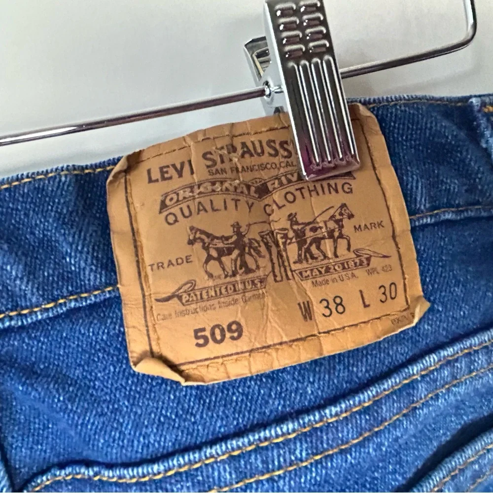 Levi's 509 Straight Blue Jeans Men's‎ 38/30